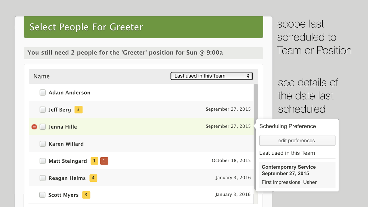 Planning Center Online